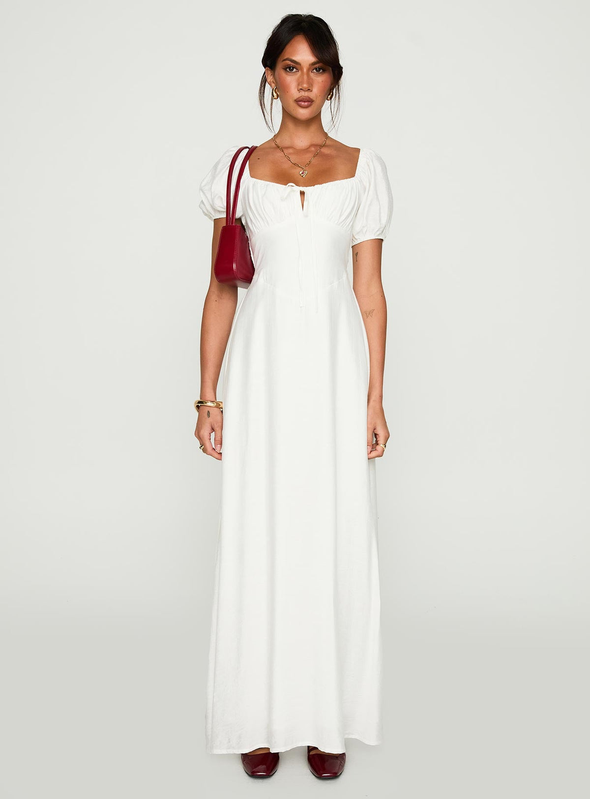 Summer Song Maxi Dress White