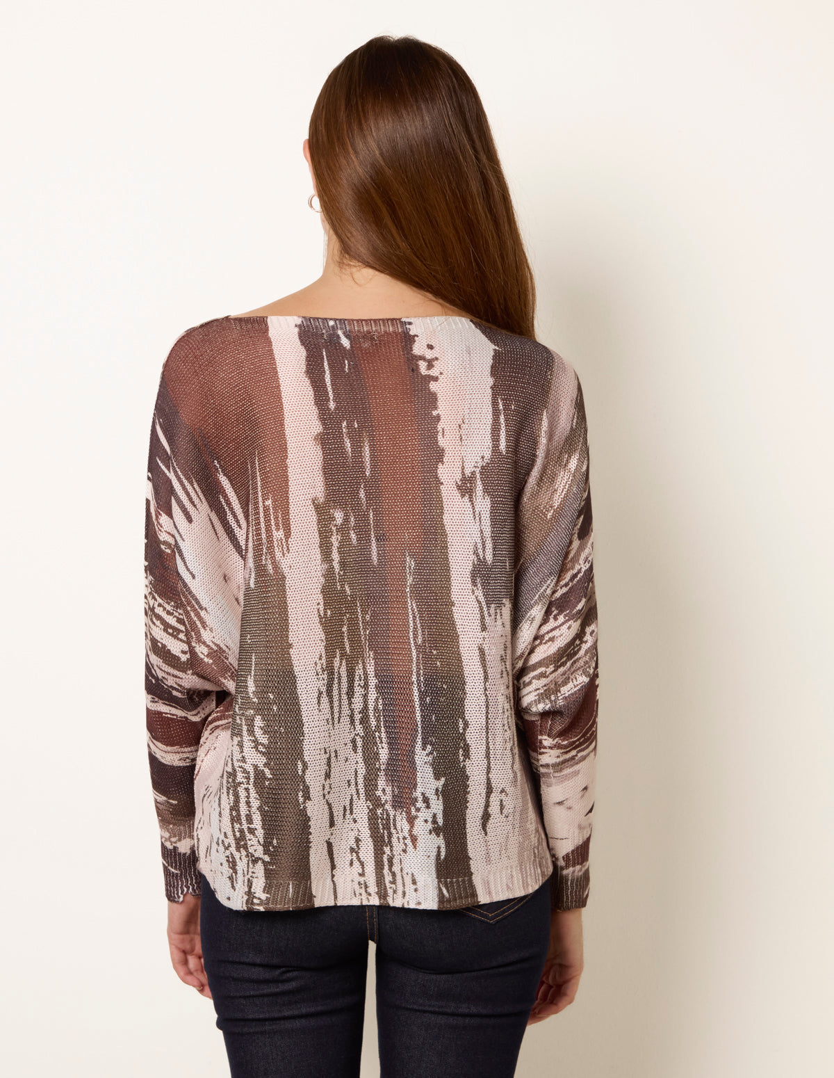 Metallic Paint Brush Top
