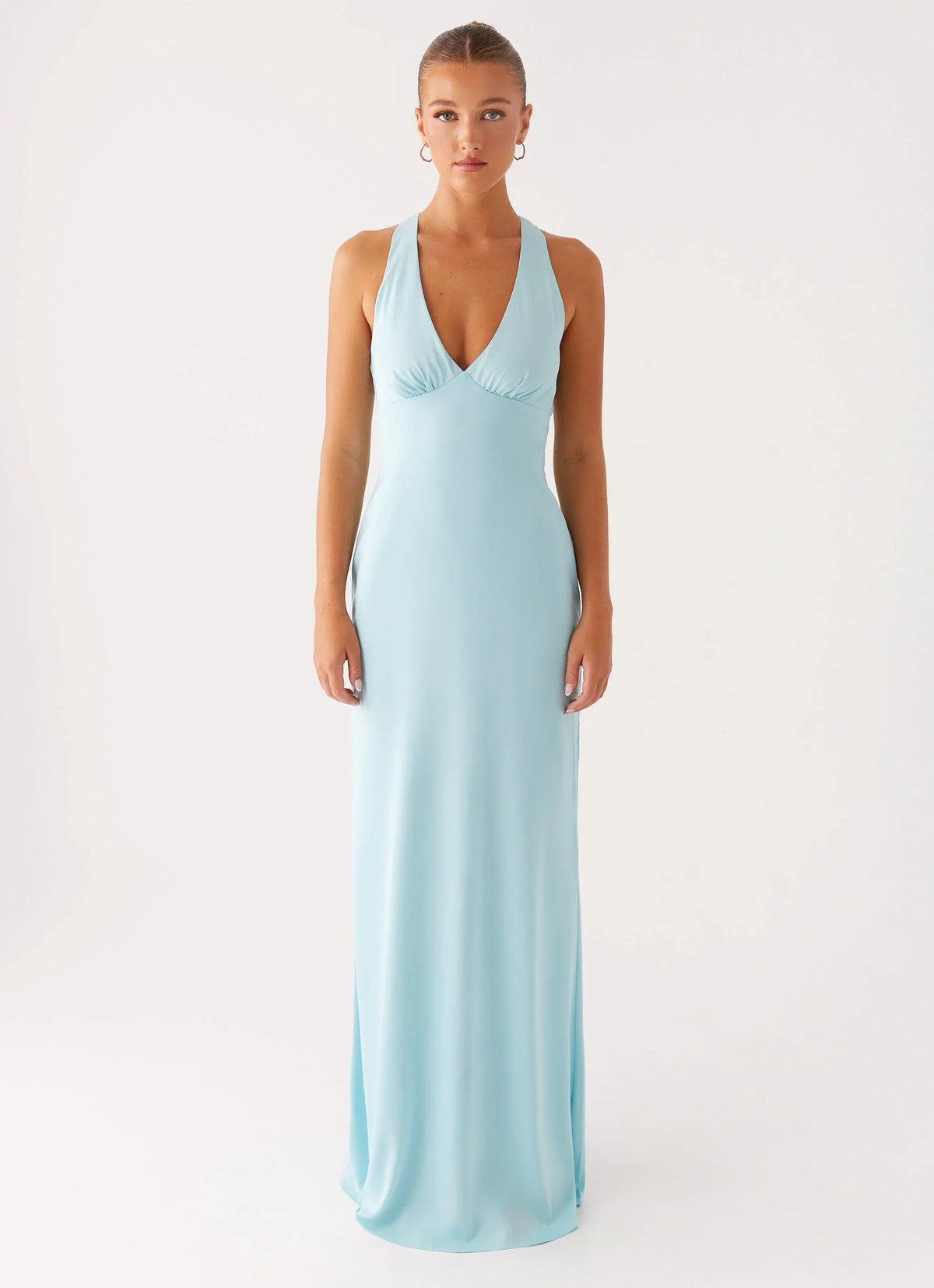 Desi Halterneck Maxi Dress - Mint