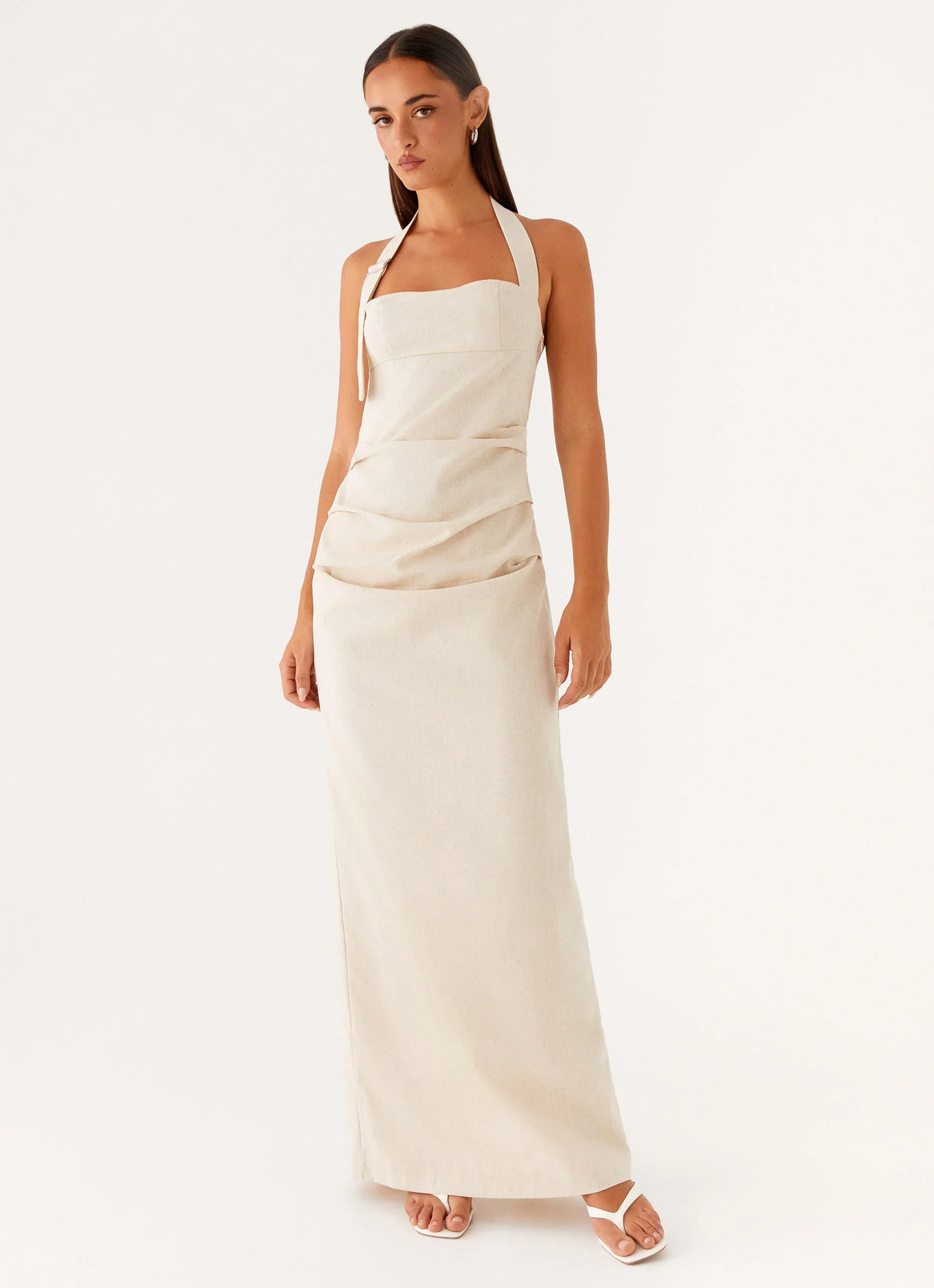 Rumour Has It Maxi Dress - Oatmeal