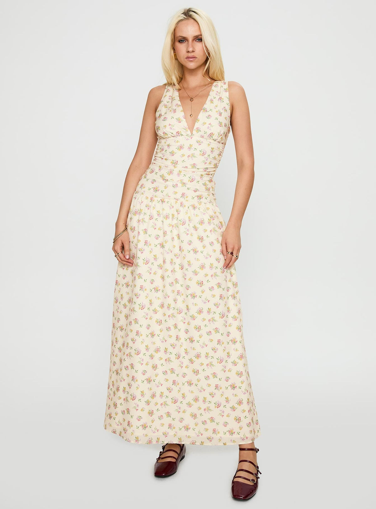 Esthie Maxi Dress Multi Floral