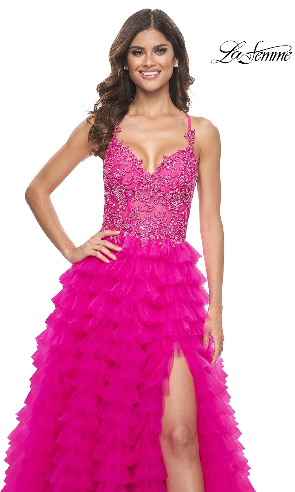 La Femme 32334 Formal Prom Dress
