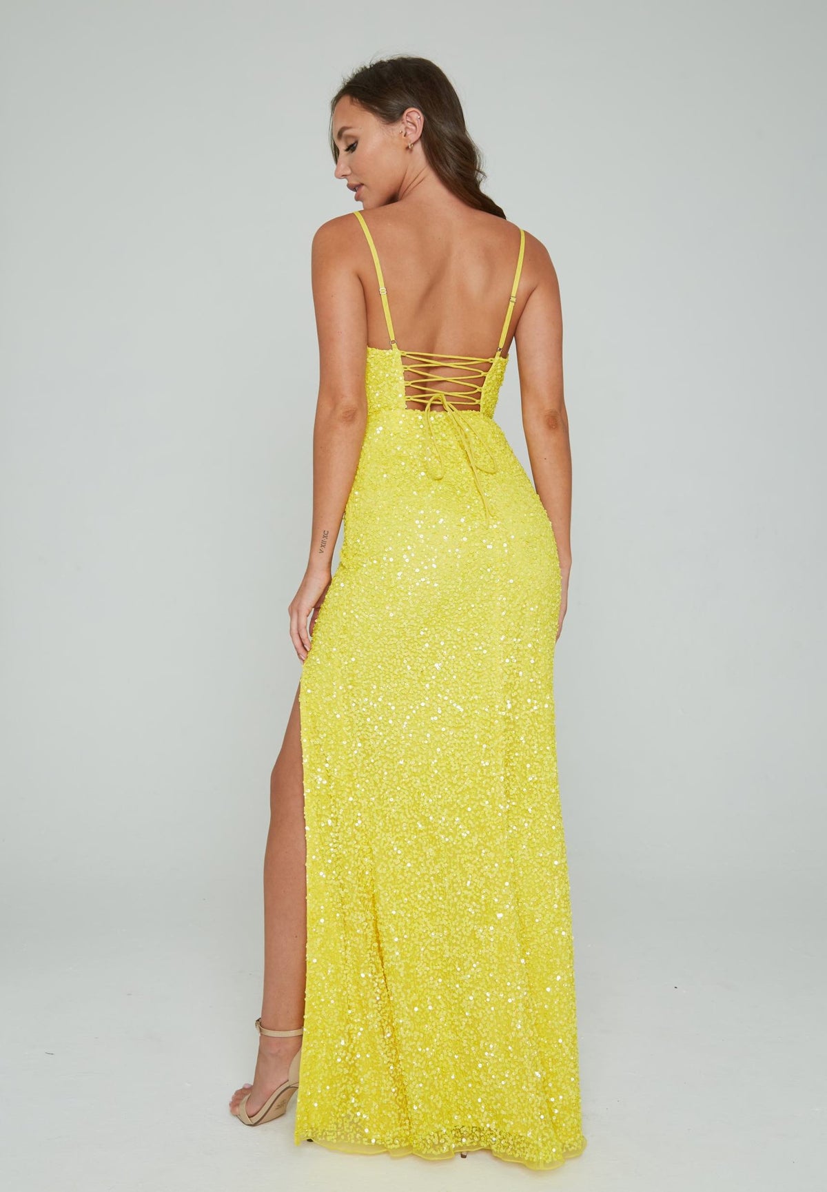 Aleta 333 Fitted Formal Long Prom Dress