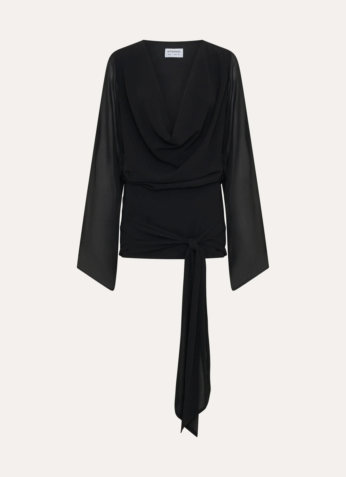 Sorrel Long Sleeve Mini Dress - Black