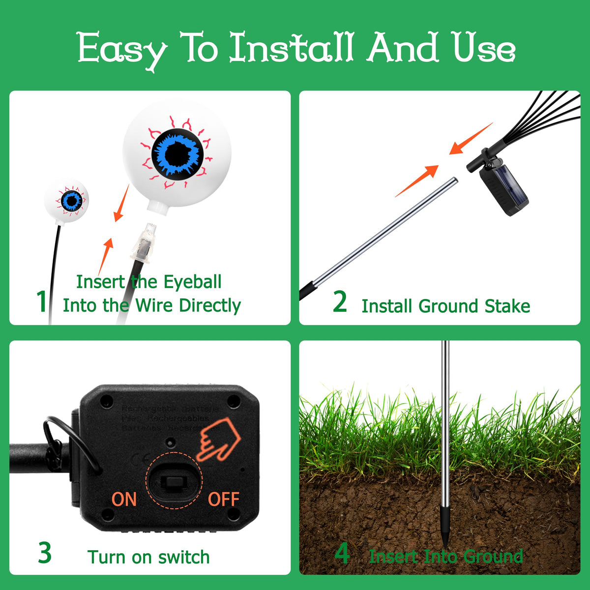 🎃 Early Halloween Sale – Solar Eyeball Garden Lights