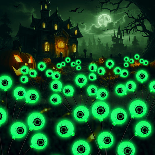 🎃 Early Halloween Sale – Solar Eyeball Garden Lights