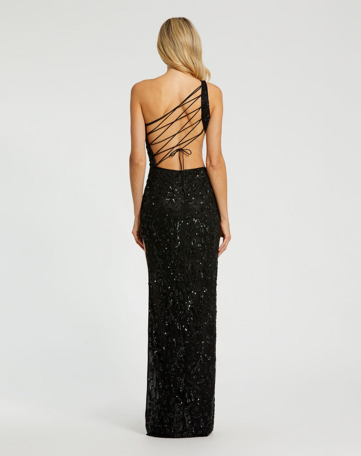 Sequin Cutout Formal Long Dress Sequin Cutout Formal Long Mac Duggal 6084