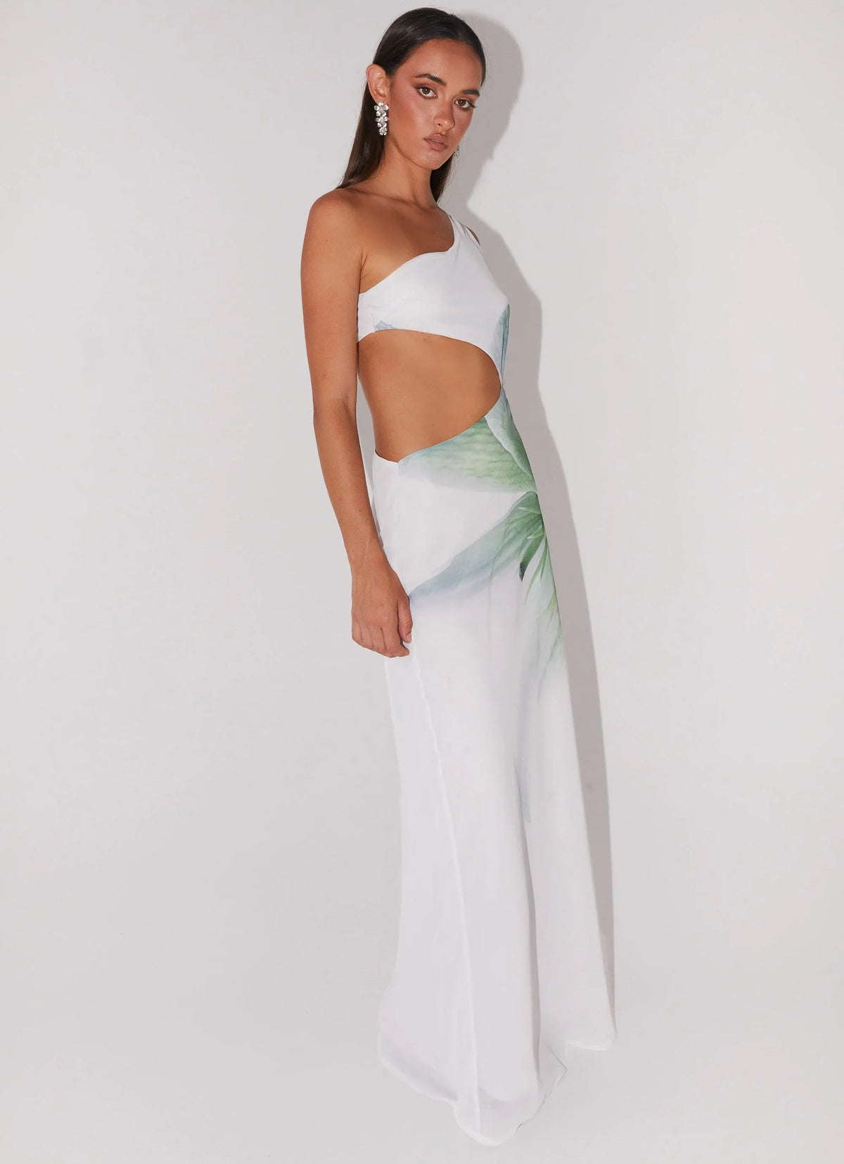 Palomino Palms Maxi Dress - Dahlia Ash