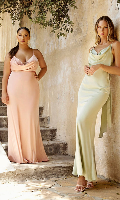 Ladivine Long Formal Dress 7487