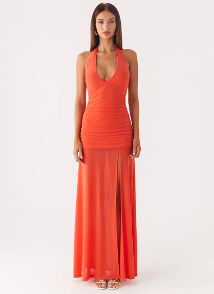 Island Muse Dress - Coral