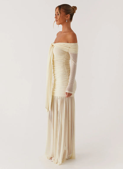 Ginny Maxi Dress - Yellow