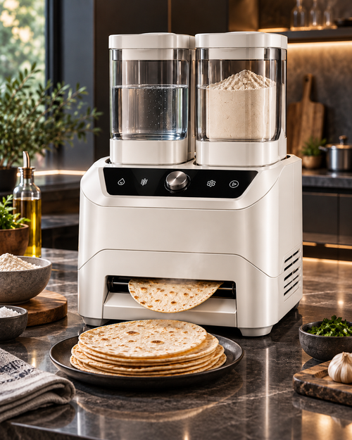 🔥 Limited-Time Sale – All-in-One Automatic Flatbread Maker with Smart Mixing & Cooking