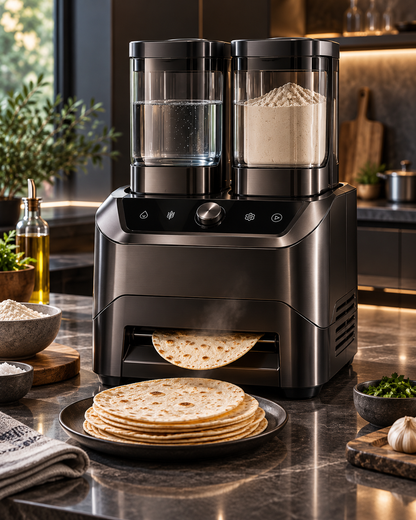 🔥 Limited-Time Sale – All-in-One Automatic Flatbread Maker with Smart Mixing & Cooking