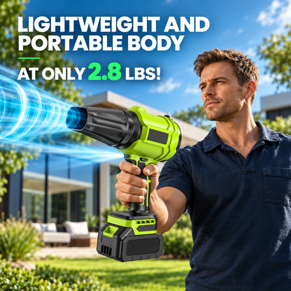 🔥 Fall Sale – 980,000 RPM Cordless Leaf Blower – 2 Batteries & Charger Included