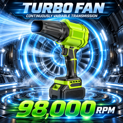 🔥 Fall Sale – 980,000 RPM Cordless Leaf Blower – 2 Batteries & Charger Included