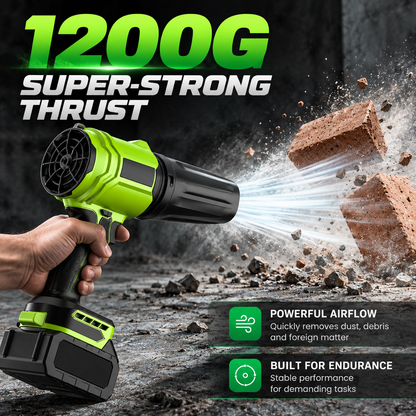 🔥 Fall Sale – 980,000 RPM Cordless Leaf Blower – 2 Batteries & Charger Included