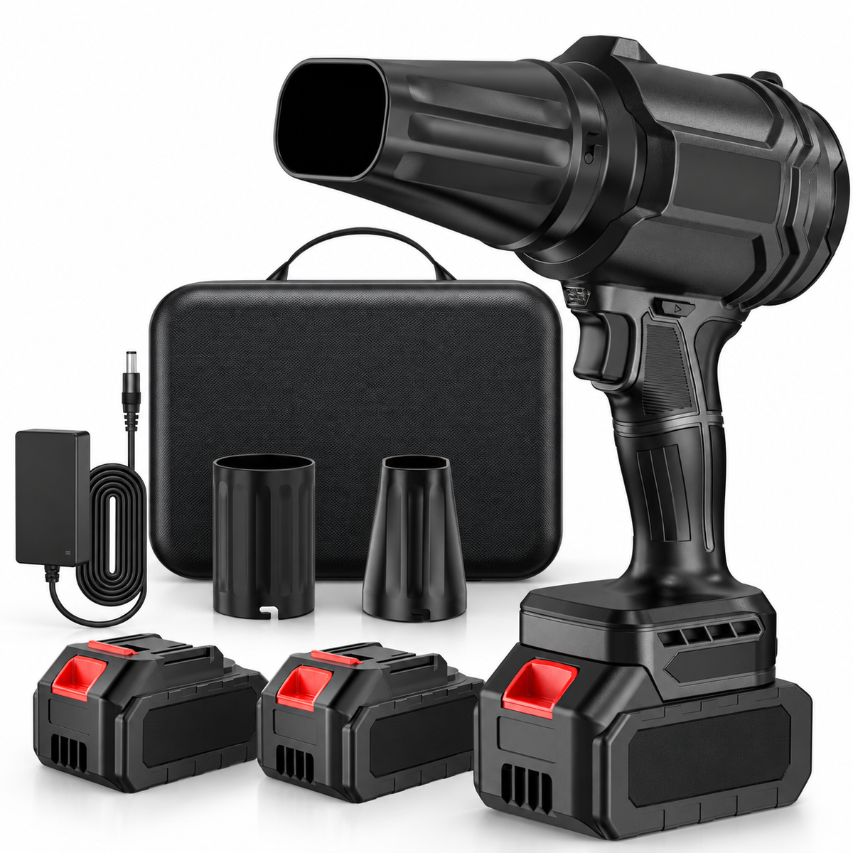 🔥 Fall Sale – 980,000 RPM Cordless Leaf Blower – 2 Batteries & Charger Included