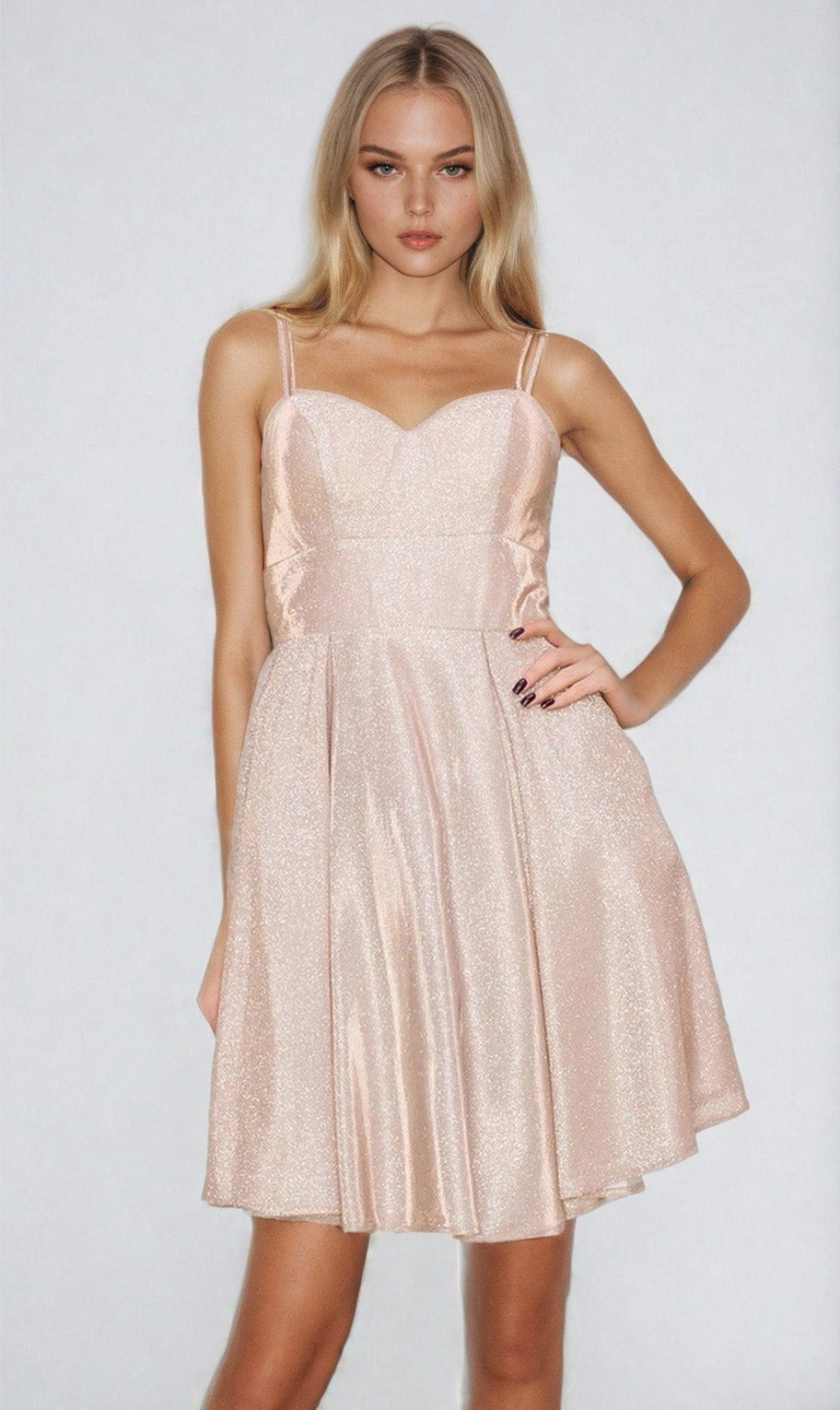 Cinderella Couture Short Party Dress 8011j