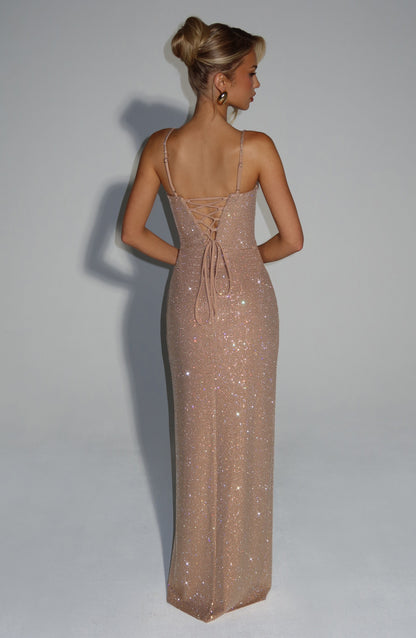 Ashton Maxi Dress - Gold