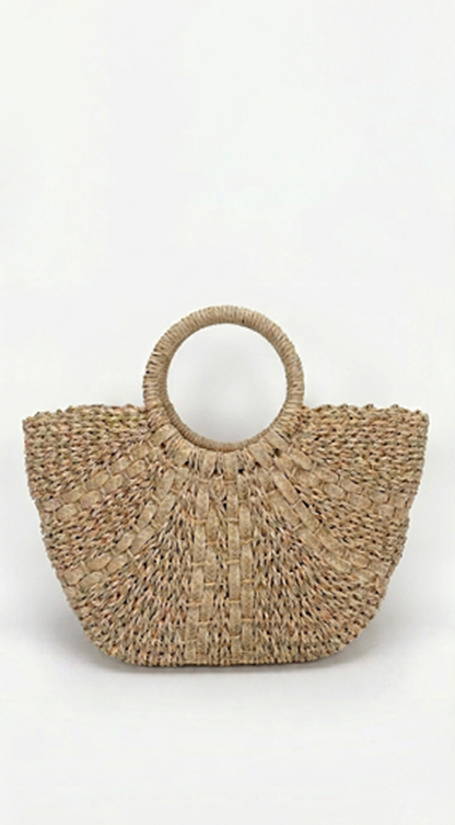 Seabreeze  Straw Bag  - Khaki