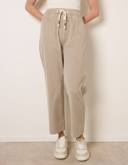 Elasticated Waist Trouser With Drawstring