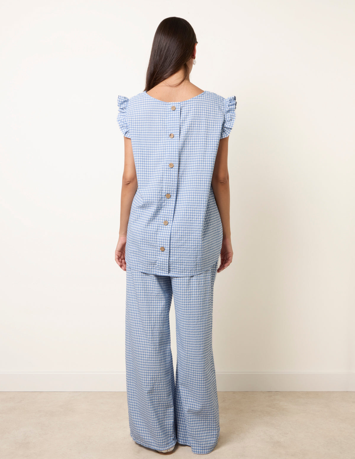 Two Piece Gingham Set