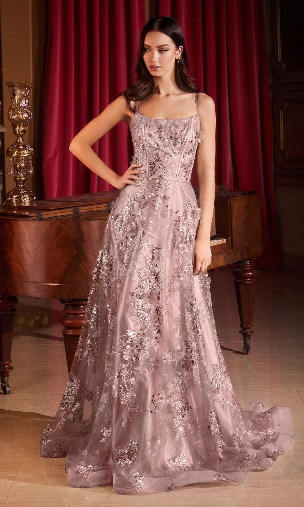Formal Long Dress Cb144 by Ladivine