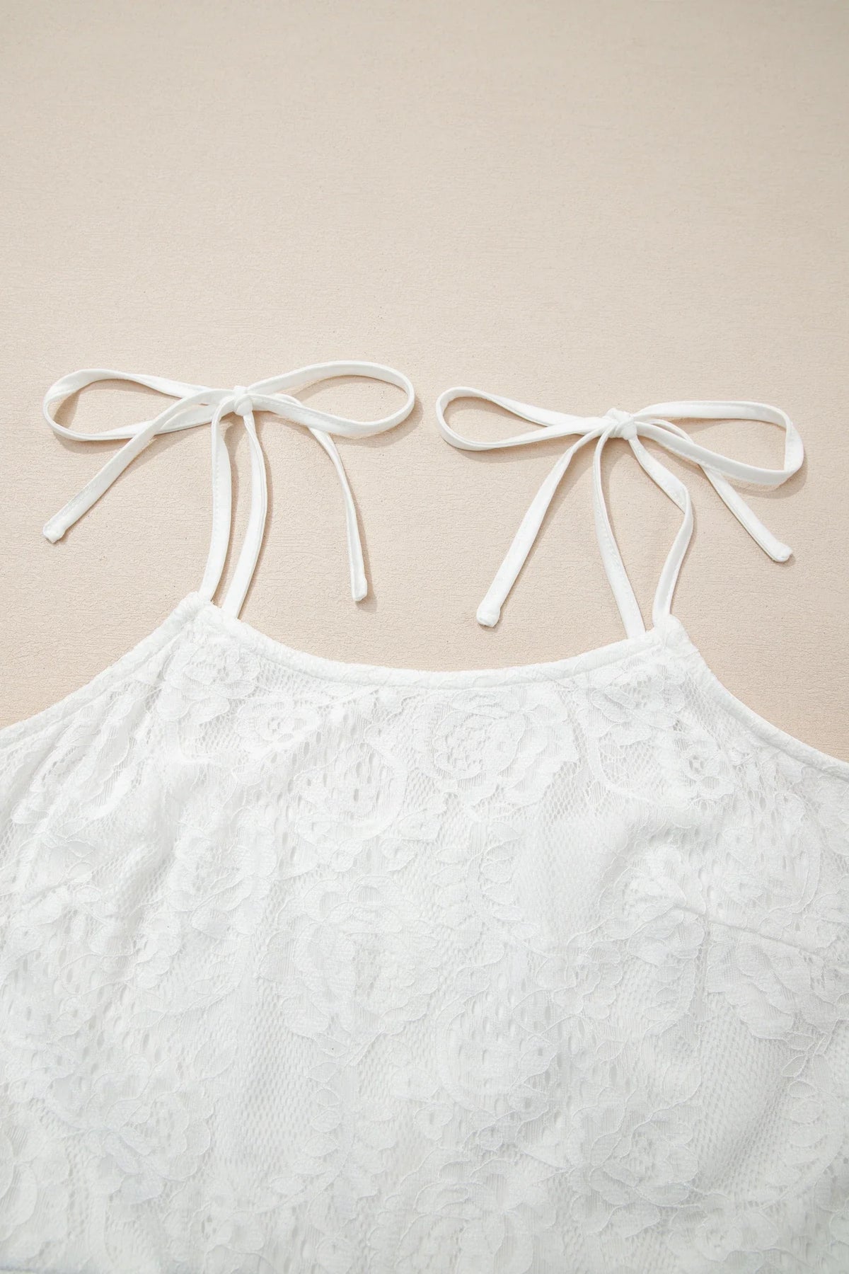 Lace Reverie Tie-Shoulder Dress | S-XL