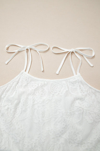 Lace Reverie Tie-Shoulder Dress | S-XL