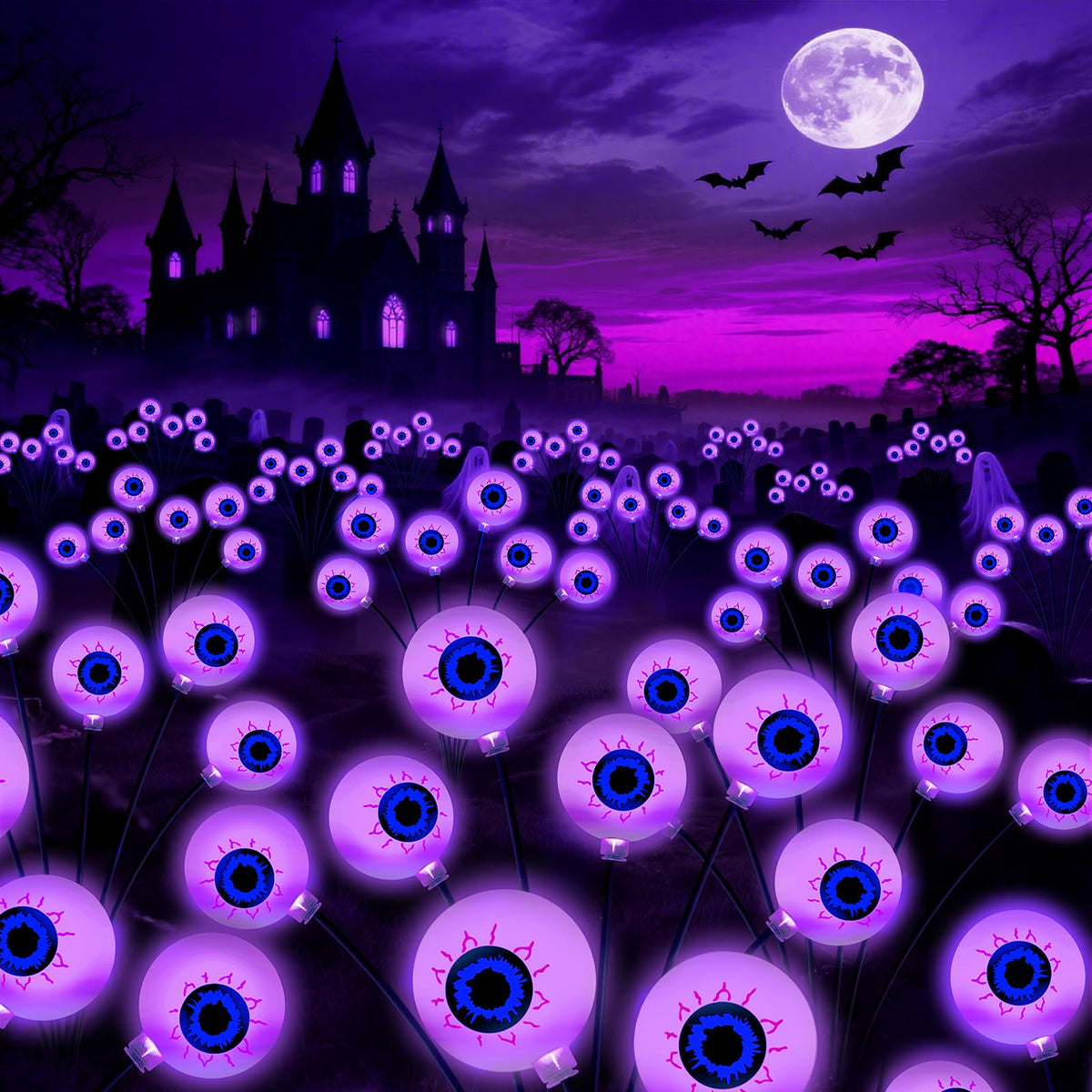 🎃 Early Halloween Sale – Solar Eyeball Garden Lights