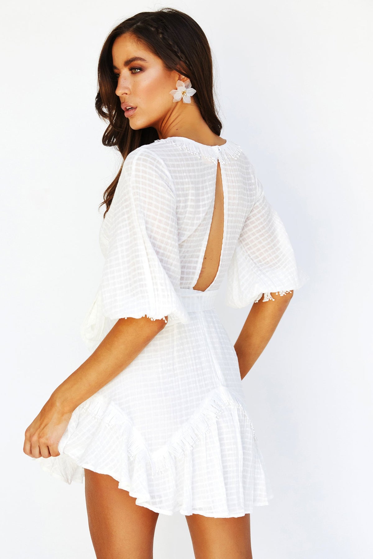 Isabelle Mini Dress - White