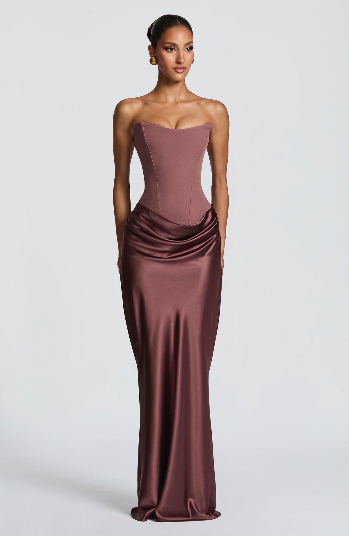 Maggie Maxi Dress - Dusty Rose