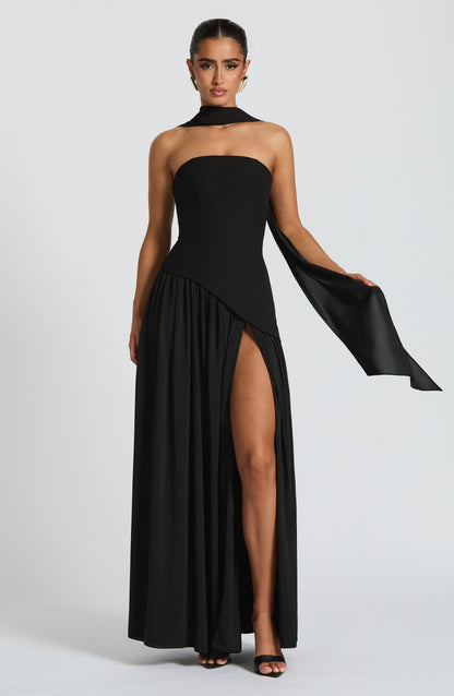 Maliyah Maxi Dress - Black