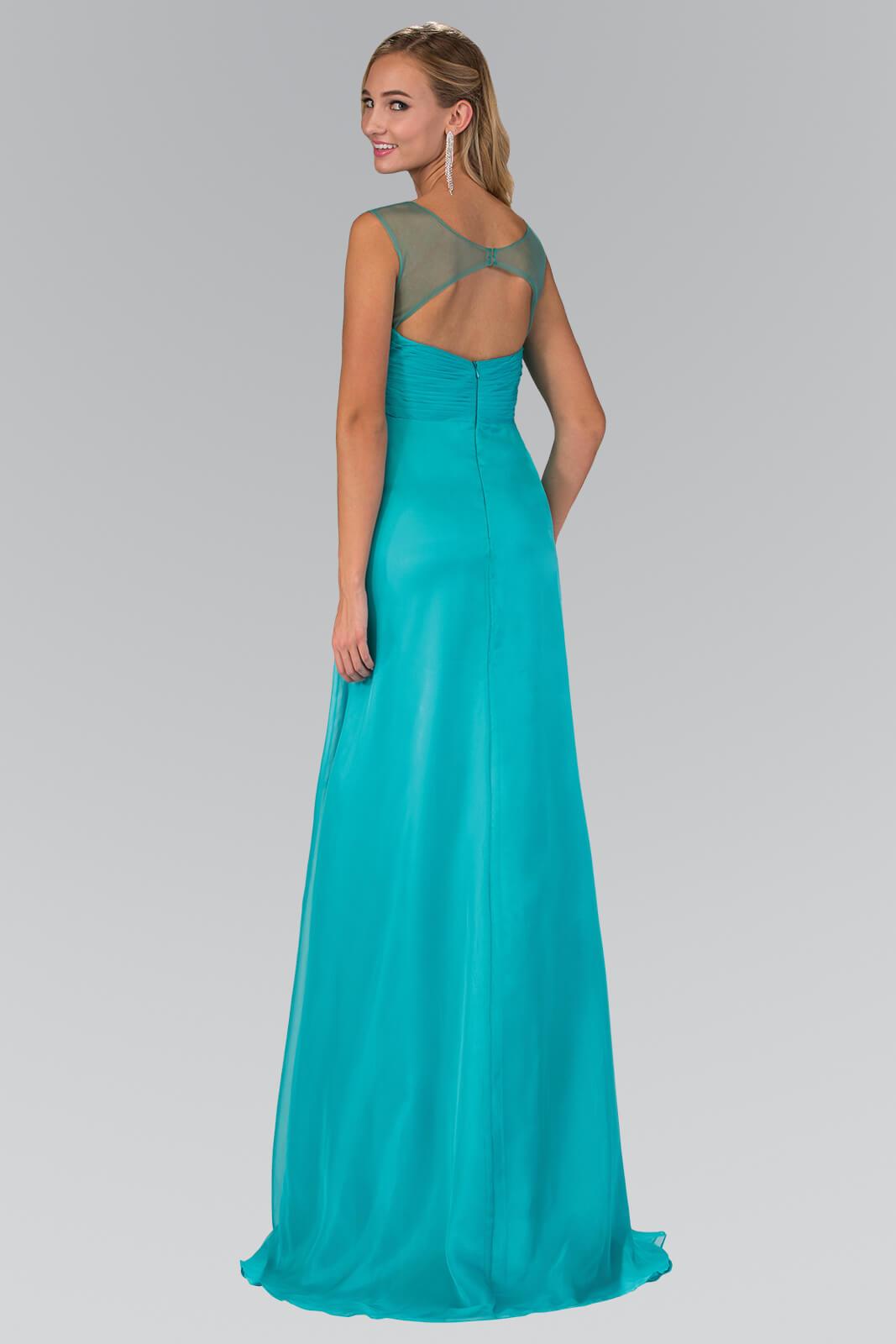 Prom Formal Dress Cap Sleeve Evening Long Gown