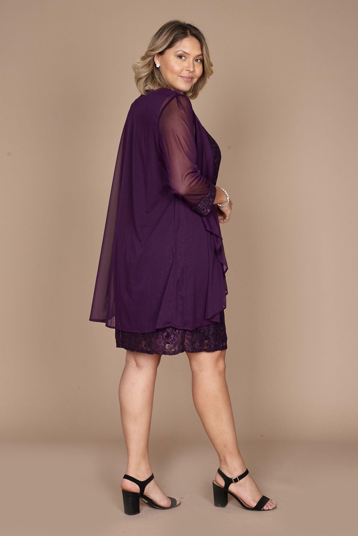 Short Jacket Mother of the Bride Dress by R&M Richards 2208