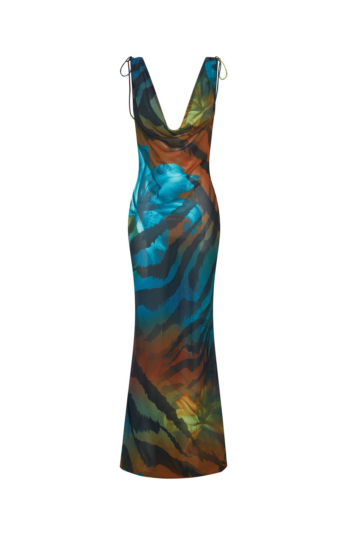 Amore Maxi Dress Teal Mirage