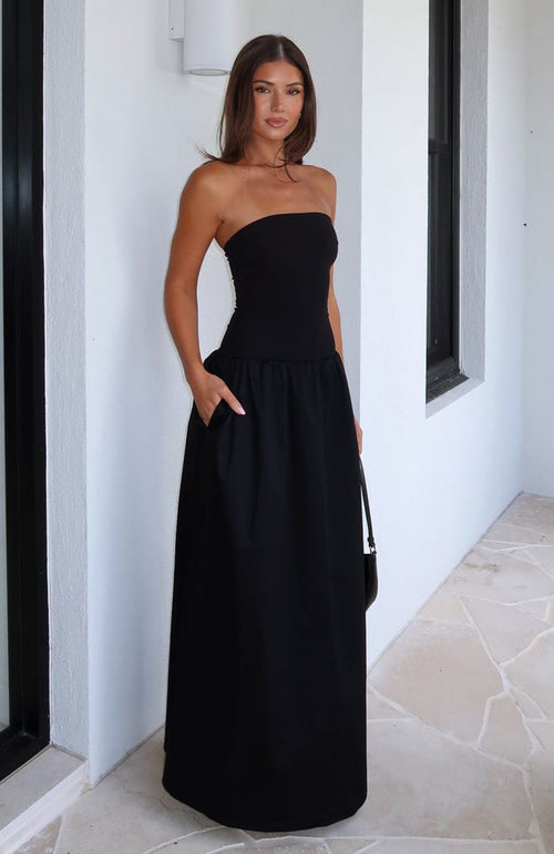 Take Back Maxi Dress Black